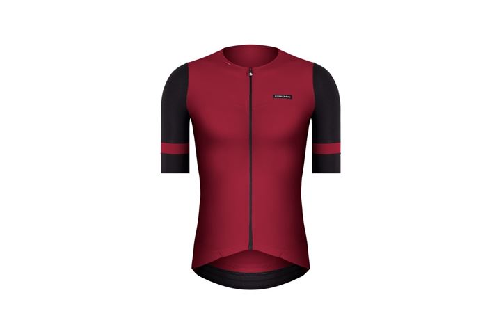MAILLOT ETXEONDO MENDI GRANATE/NEGRO 2