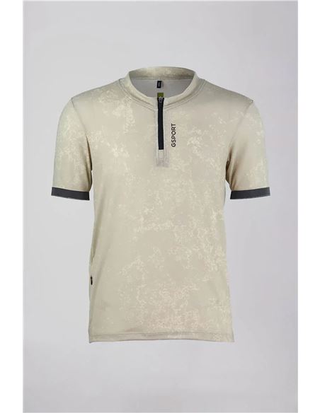 CAMISETA XPLORE ZIPPER STONE