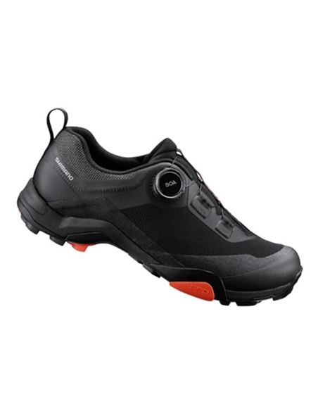 ZAPATILLAS SHIMANO MTB MT701SL NEGRO/ROJO
