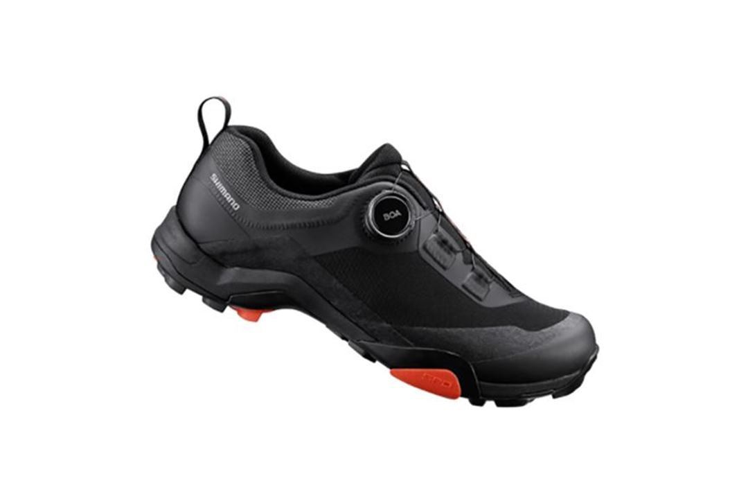 ZAPATILLAS SHIMANO MTB MT701SL NEGRO/ROJO