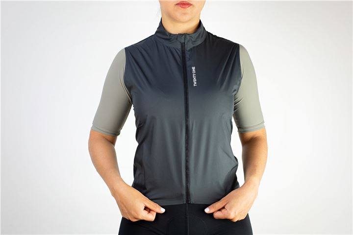 TWENTY ONE FACTORY WIND VEST GREY