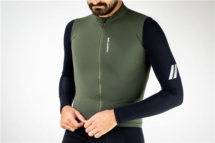 TWENTY ONE AERO MIDWEIGHT JERSEY DARCKOLIVEGREEN